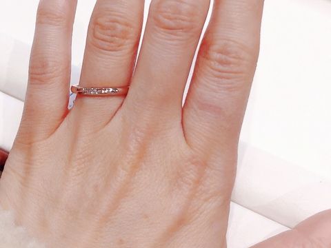 【Petit Marie(プチマリエ)の口コミ】 昨年8月頃に新作で発売したという、プチマリエのショコラピンクゴールドと…