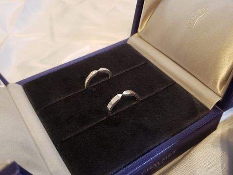 【ショーメ(CHAUMET)の口コミ】 エンゲージリングにCHAUMETのプリュムを選んだこともあり、同デザインのこ…