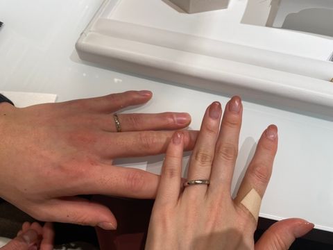 【Honey Bride(ハニーブライド)の口コミ】 ハニーイエローゴールドという絶妙な色が、ここのブランド限定の取り扱い…