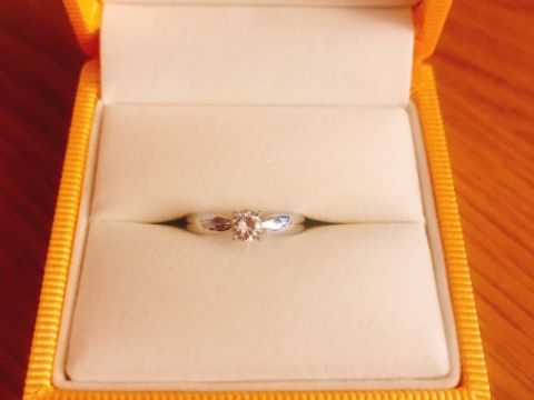 【ケイウノ ブライダル(K.UNO BRIDAL)の口コミ】 ダイヤは持ち込みだったので、オーダーメイドが出来るお店というのが必須…