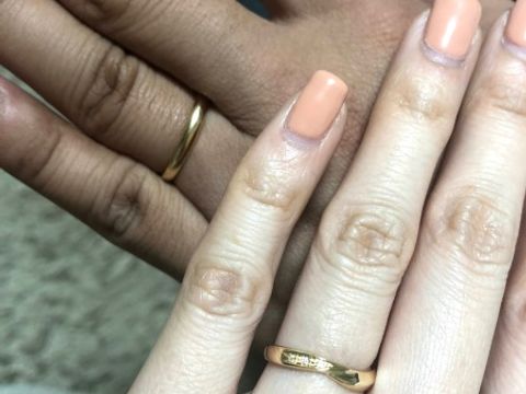 【ジュエリーツツミ(JEWELRY TSUTSUMI)の口コミ】 婚約指輪で価格が上がってしまったので、普段から使う結婚指輪は価格を抑…