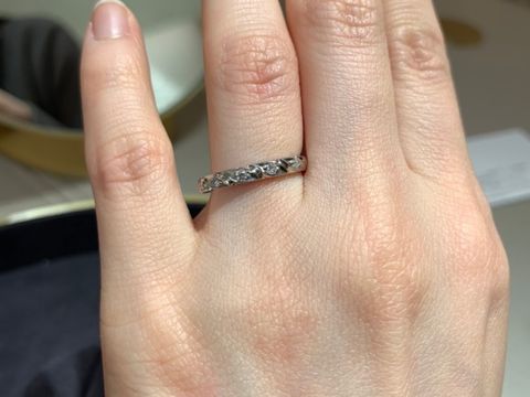 【ショーメ(CHAUMET)の口コミ】 トルザードを試着しました。他にないデザインで、とても気に入りました。…