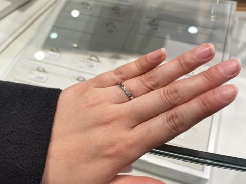 【MIKIMOTO(ミキモト)の口コミ】 指輪のデザインはそこまで多くはないですが、一つ一つが特徴があり魅力的…