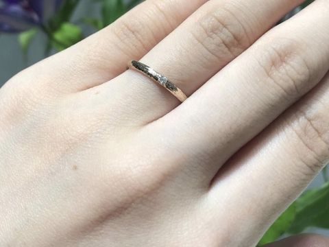 【SIENAROSE(シエナロゼ)の口コミ】 通常の指輪屋さんであれば、プラチナやゴールドが多いですが、SIENA ROSE…