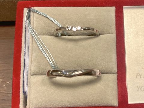 【BRIDGE(ブリッジ)の口コミ】 プラチナかつダイヤ付だとやはりどこのブランドさんでもそれなりのお値段…