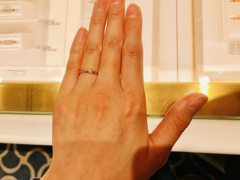 【ヴァンドーム青山(VENDOME AOYAMA)の口コミ】 ネットで当たりを付けていて、お店で実物を見るとやっぱりかわいくて。で…