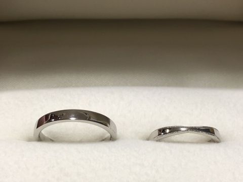 【CRAFY(クラフィ)の口コミ】 色々なブランドの指輪を試着しましたが、手造りもできることを知り、こち…