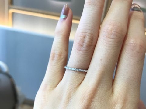 【ヴァン クリーフ＆アーペル(Van Cleef & Arpels)の口コミ】 結婚指輪としてだけでなくどちらかと言えばファッションリングとして楽し…