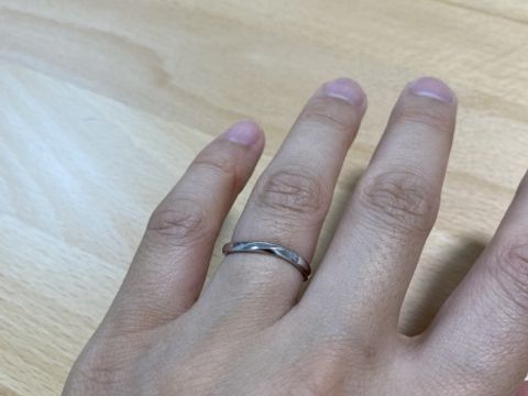 【アイプリモ(I-PRIMO)の口コミ】 指輪探しにおいて、派手過ぎずシンプルなものを求めてご相談に伺いました…