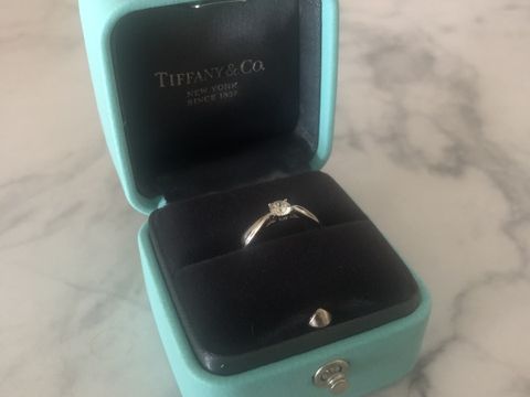 【ティファニー(Tiffany & Co.)の口コミ】 彼が一人でお店に行ってサプライズで買ってくれていました。私の好みを考…