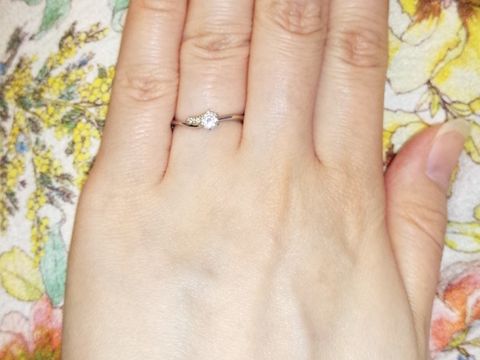 【JEWELRY  KAMATA(ジュエリーかまた)の口コミ】 何件ものお店をみてもピンと来なかった指輪ですが、最後にジュエリーかま…