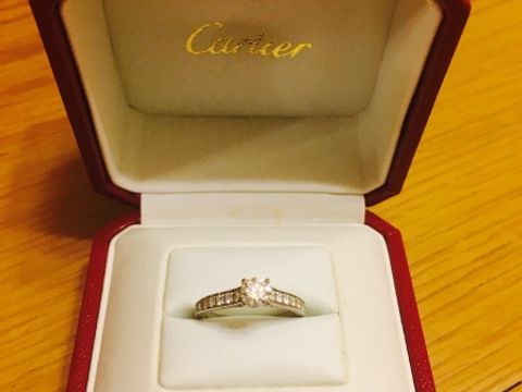 【カルティエ(Cartier)の口コミ】 一生物なので、年齢を重ねても付けていておかしくないシンプルで長く使え…