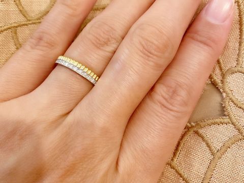 【ブシュロン(BOUCHERON)の口コミ】 手が大きく指も太いので華奢ではないデザインを探していました。キャトル…
