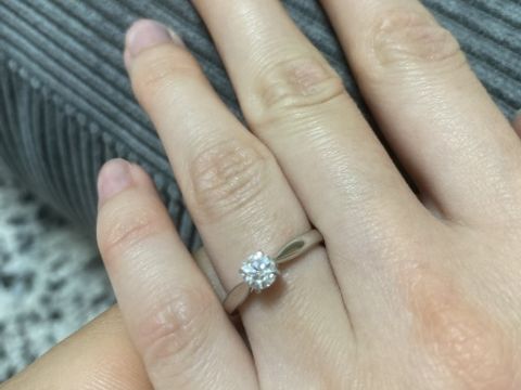 【エクセルコダイヤモンド(EXELCO DIAMOND)の口コミ】 大人っぽく、シンプルなデザインなエクセルコダイヤモンドは、身長が高い…