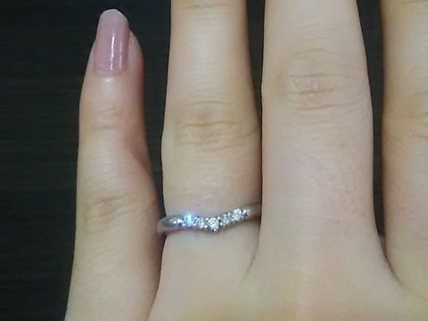 【銀座ダイヤモンドシライシの口コミ】 先に婚約指輪を主人が購入していて、株を買い株主優待で30パーセントほど…