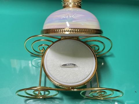 【ケイウノ ブライダル(K.UNO BRIDAL)の口コミ】 ディズニーデザインで世界に私たち夫婦しか持っていない結婚指輪が欲しい…