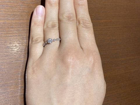 【TRECENTI(トレセンテ)の口コミ】 他の店舗にはないデザインだと思いました！なんといってもダイヤモンドを…