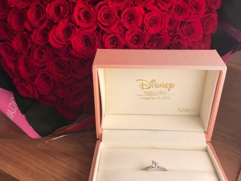 【ケイウノ ブライダル(K.UNO BRIDAL)の口コミ】 決め手は指輪のデザインである。ディズニーキャラクターのくまのプーさん…