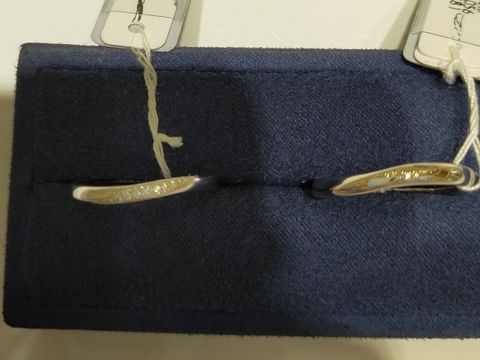 【4℃ BRIDAL(ヨンドシーブライダル)の口コミ】 ウェーブデザインです。
種類も多くありましたし、可愛いデザインもたくさ…