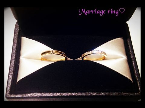 【エクセルコダイヤモンド(EXELCO DIAMOND)の口コミ】 キラキラなエタニティリングで、主人からいただいた婚約指輪と重ねづけが…