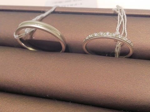 【アイプリモ(I-PRIMO)の口コミ】 女性のアリアドネには、たくさんのメレダイヤモンドとミルグレインが施さ…