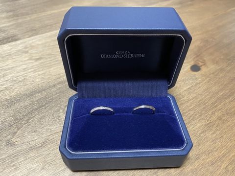 【銀座ダイヤモンドシライシの口コミ】 第一印象が良かった点とデザインが向きによりダイヤが見える面と見えない…