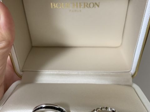 【ブシュロン(BOUCHERON)の口コミ】 周りで同じようなデザインをつけていなかったのが1番の決め手です。あとは…