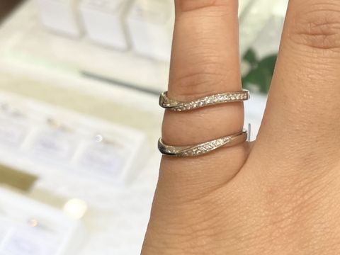 【festaria bijou SOPHIA(フェスタリア ビジュソフィア)の口コミ】 ダイヤモンドがすごく綺麗で、デザインも好みのタイプのものが数点ありま…