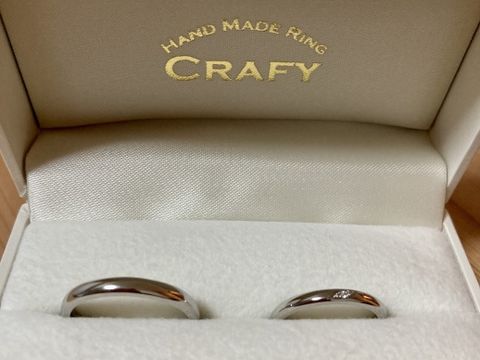 【CRAFY(クラフィ)の口コミ】 素材はプラチナ900、プラチナ950、イエローゴールド、ピンクゴールドその…