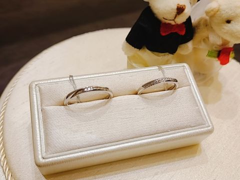 【TRECENTI(トレセンテ)の口コミ】 デザインはシンプルではあるがダイヤの感じが良い。初めはダイヤなどのな…