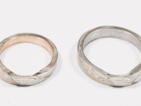 【杢目金屋(もくめがねや)の口コミ】 杢目模様というのを初めて見ましたが、ひとつひとつ同じものがなく、和の…