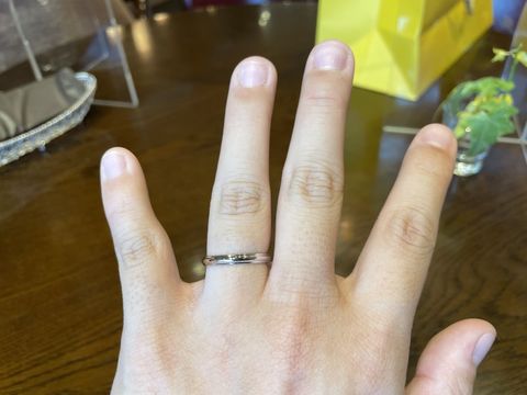 【ケイウノ ブライダル(K.UNO BRIDAL)の口コミ】 価格も手頃で要望に合わせてデザインを自由に変えられることが決め手でし…