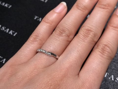 【TASAKI(タサキ)の口コミ】 もともとダイヤ付きで探していました。
遅すぎず太すぎずで探していました…