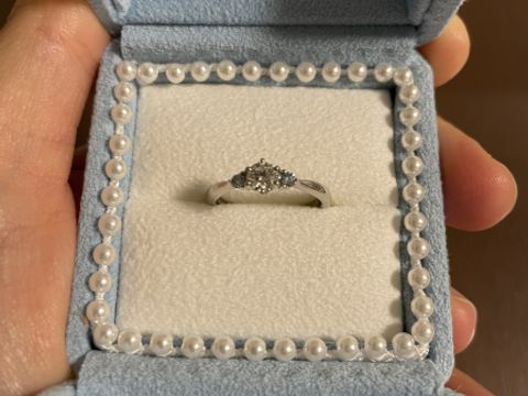 【CHARMY(チャーミー)の口コミ】 素敵なものがたくさんあり、なかなか決められなかったのですが、水色のメ…