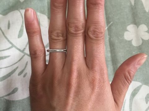 【ティファニー(Tiffany & Co.)の口コミ】 婚約指輪をティファニーの指輪を戴き、結婚指輪もティファニーにしようと…