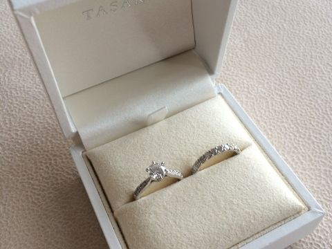 【TASAKI(タサキ)の口コミ】 光り方が違う！と感激し、主人に「これ、わたしの指輪！」と一目惚れで決…