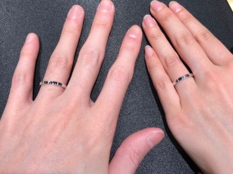 【TASAKI(タサキ)の口コミ】 ピアノという指輪で、ピアノの鍵盤をイメージしたデザインだそうで、所々…