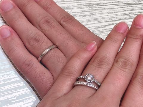 【TRECENTI(トレセンテ)の口コミ】 指輪の種類が豊富で、とにかく指馴染みが良く、凹凸が少なく設計されてい…