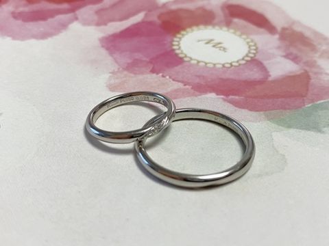 【ケイウノ ブライダル(K.UNO BRIDAL)の口コミ】 夫婦ともにディズニーが大好きなので、ディズニーのデザインのものや刻印…