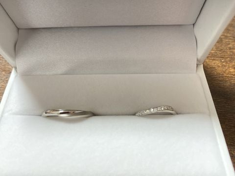 【Mariage ent(マリアージュエント)の口コミ】 おそろい感のあるデザインかよかったので、同じブランドの同じ商品で買う…