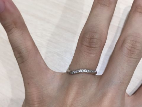 【TRECENTI(トレセンテ)の口コミ】 こちらの指輪はつけ心地が非常にいいです。フィット感が異なりました。指…