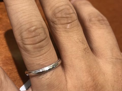 【TRECENTI(トレセンテ)の口コミ】 ミル打ちのデザインが気になっていましたが、彼の方がレースみたいで可愛…