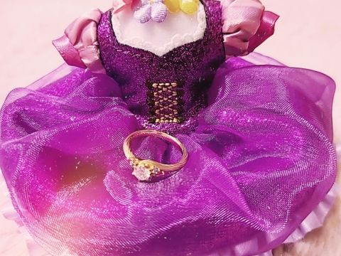 【ケイウノ ブライダル(K.UNO BRIDAL)の口コミ】 ディズニープリンセスが好きで、婚約指輪はラプンツェルと決めていました…
