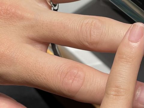 【エクセルコダイヤモンド(EXELCO DIAMOND)の口コミ】 ミル打ちもあってダイヤモンドもついていて、いいとこどりした素敵な指輪…