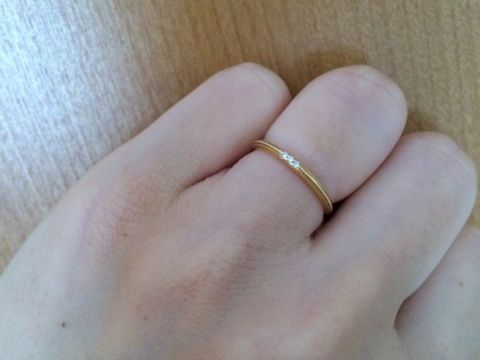 【CHER LUV(シェールラブ)の口コミ】 何十年もつけれるけど、シンプル過ぎないデザインのものを探していました…