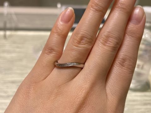 【TRECENTI(トレセンテ)の口コミ】 ダイヤやプラチナの品質がしっかりしていることもきちんと説明してくださ…