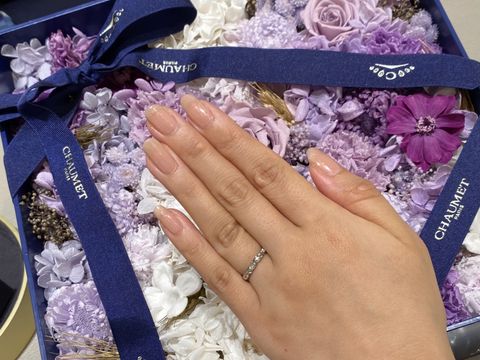【ショーメ(CHAUMET)の口コミ】 他にない個性的なデザインで、ダイヤモンドがキラキラしており、一目惚れ…