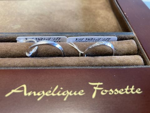 【アンジェリックフォセッテ(Angelique Fossette)の口コミ】 いくつか他のブランドさんのデザインをみてこんな感じが良いなとイメージ…