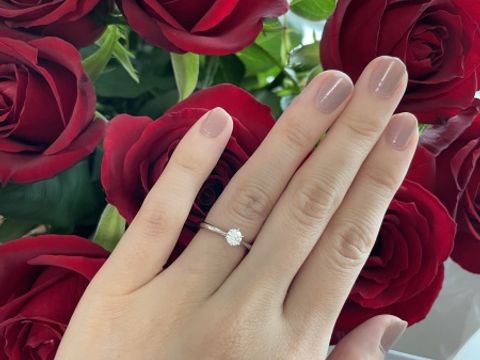 【ラザール ダイヤモンド(LAZARE DIAMOND)の口コミ】 4C全てのレベル・バランスが最高で、店員さんにもこれ以上のダイヤはなか…