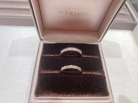 【アイプリモ(I-PRIMO)の口コミ】 普通の指輪には興味がなくコンビで探していました。他のブランドさんも見…